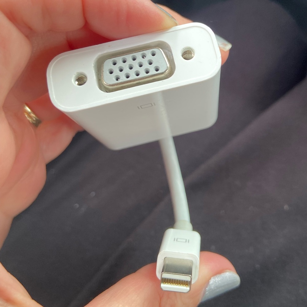 APPLE MAC Mini DisplayPort to VGA Adapter Display Port Genuine Apple Mac Monitor